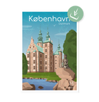 Illustration de Copenhague - Version numérique (à imprimer soi-même)