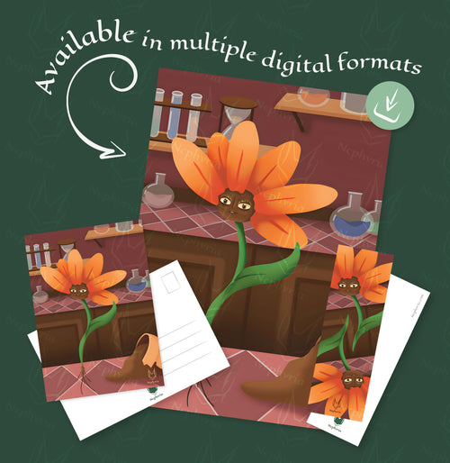 Ambulant Flower - Digital Version (Print it Yourself)