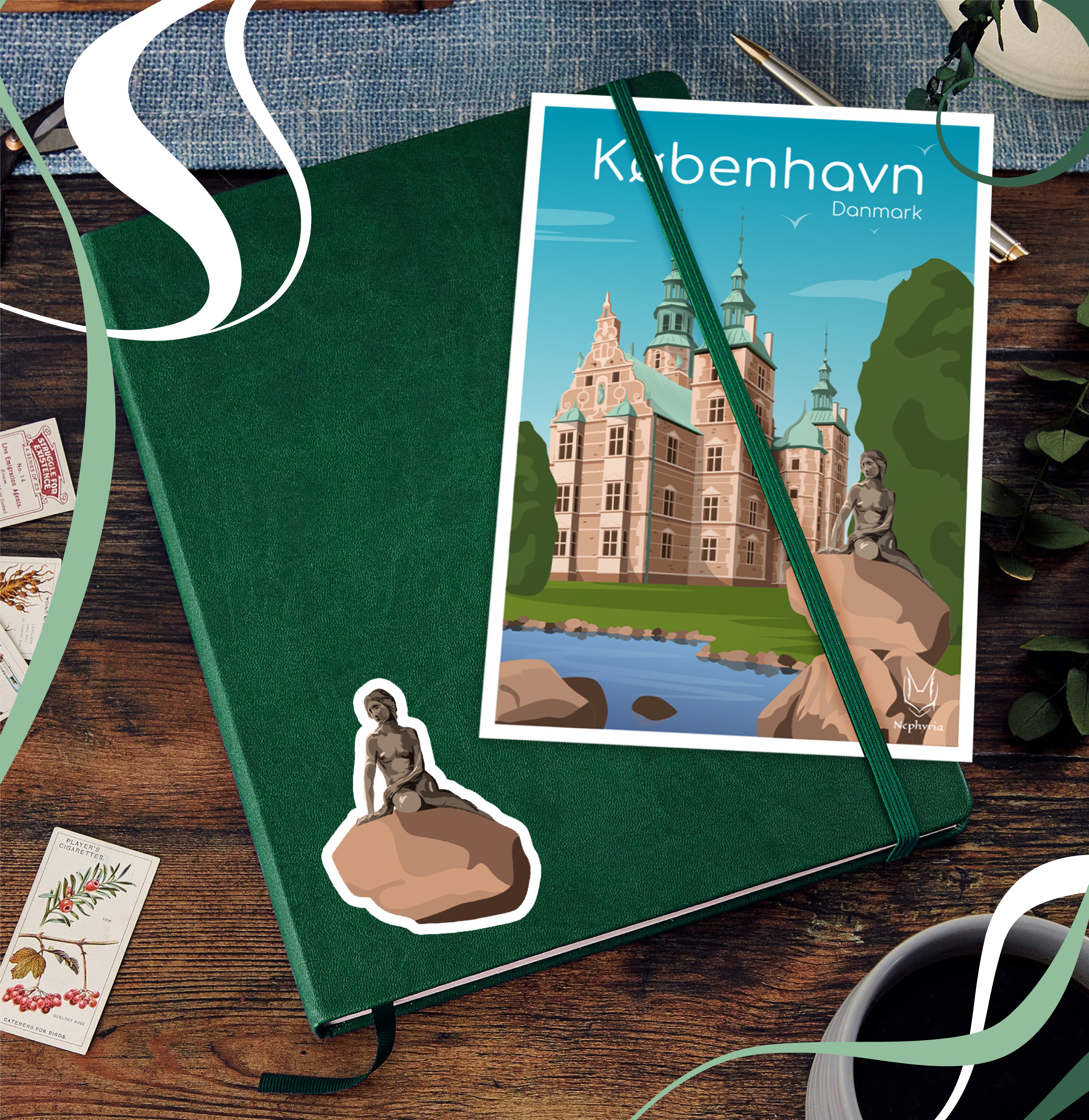 København Illustration - Digital version (Print it Yourself)