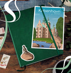 Illustration de Copenhague - Version numérique (à imprimer soi-même)